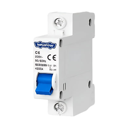 WADFOW WDU1506 Circuit Breaker 1P 6A
