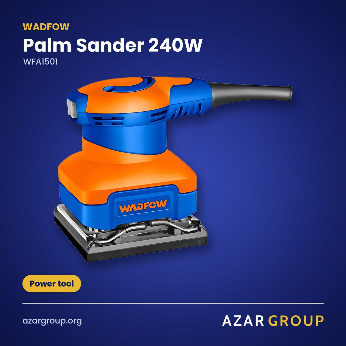 WADFOW WFA1501 Palm Sander 240W – Power tool