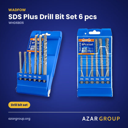 WADFOW WHD6B06 SDS Plus Drill Bit Set 6 pcs – Drill bit set