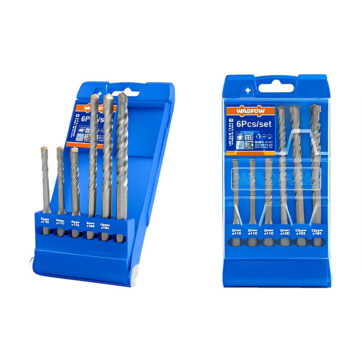 WADFOW WHD6B06 SDS Plus Drill Bit Set 6 pcs