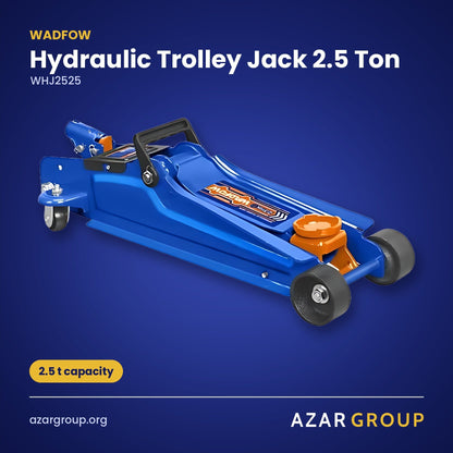 WADFOW WHJ2525 Hydraulic Trolley Jack 2.5 Ton – 2.5 t capacity