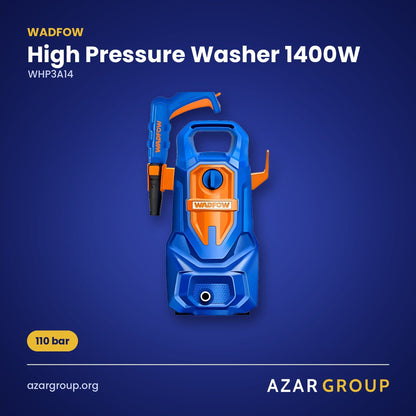 WADFOW WHP3A14 High Pressure Washer 1400W – 110 bar