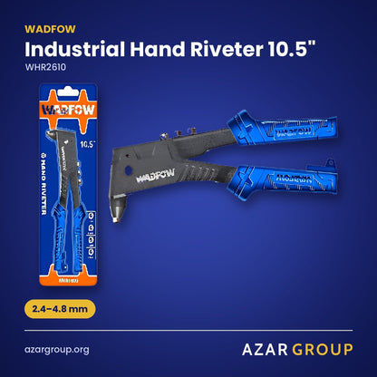 WADFOW WHR2610 Industrial Hand Riveter 10.5" – 2.4–4.8 mm