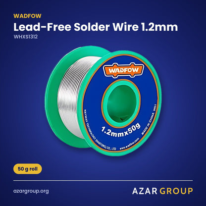 WADFOW WHXS1312 Lead-Free Solder Wire 1.2mm – 50 g roll