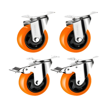 WADFOW WJLS9404 Caster Wheel Set 4"