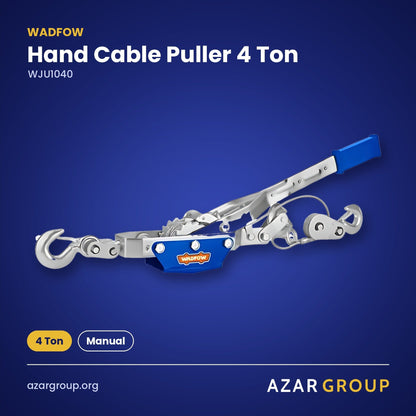 WADFOW WJU1040 Hand Cable Puller 4 Ton – 4 Ton, Manual