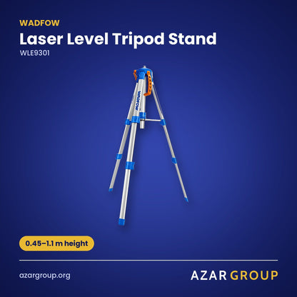 WADFOW WLE9301 Laser Level Tripod Stand – 0.45–1.1 m height