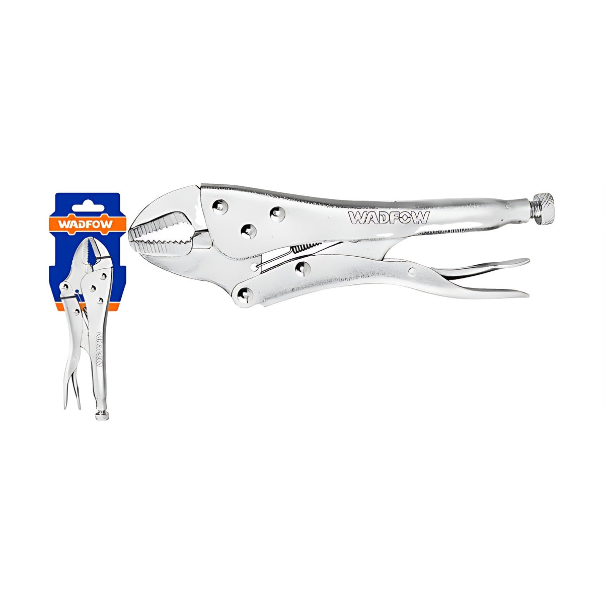 WADFOW WLP2C10 Straight Jaw Locking Pliers 10"