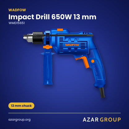 WADFOW WMD15651 Impact Drill 650W 13 mm – 13 mm chuck
