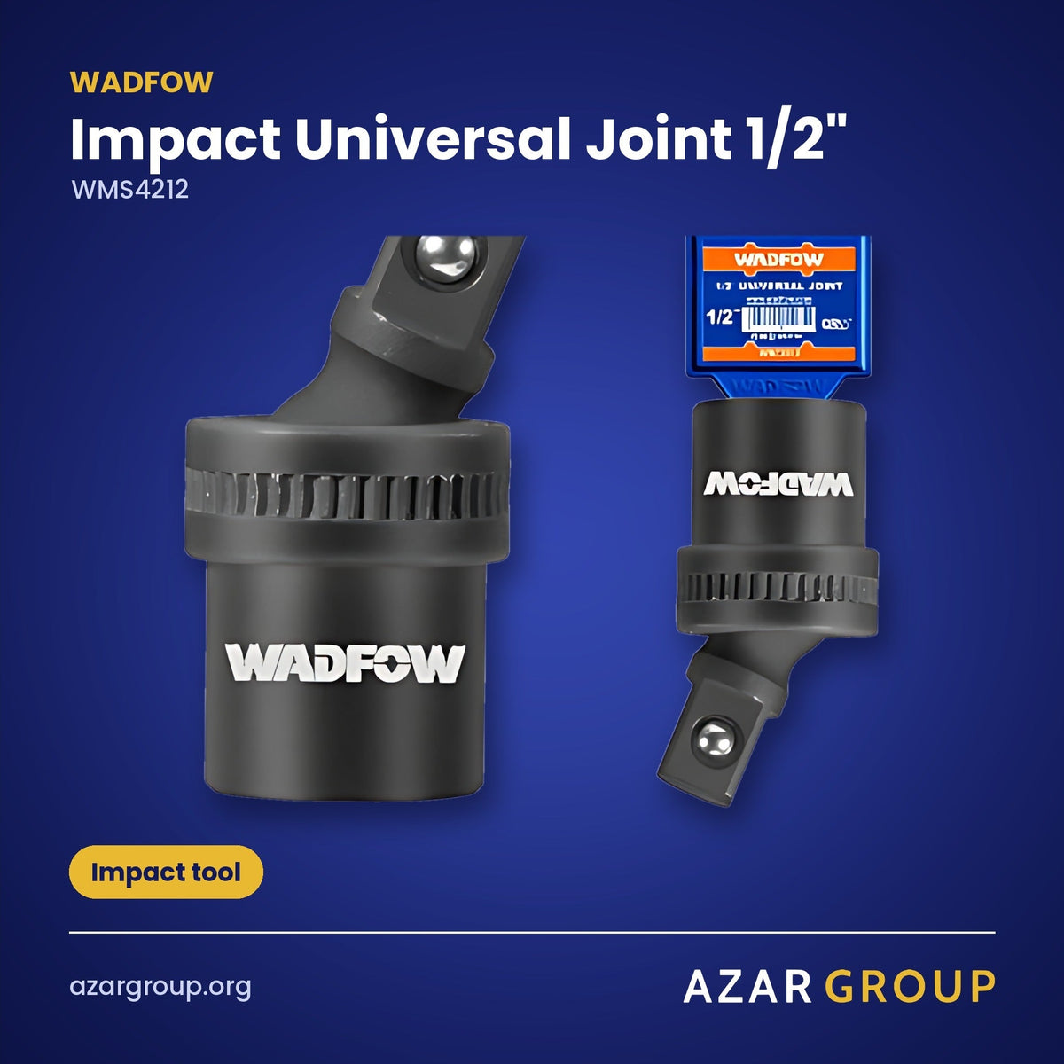 WADFOW WMS4212 Impact Universal Joint 1/2" – Impact tool