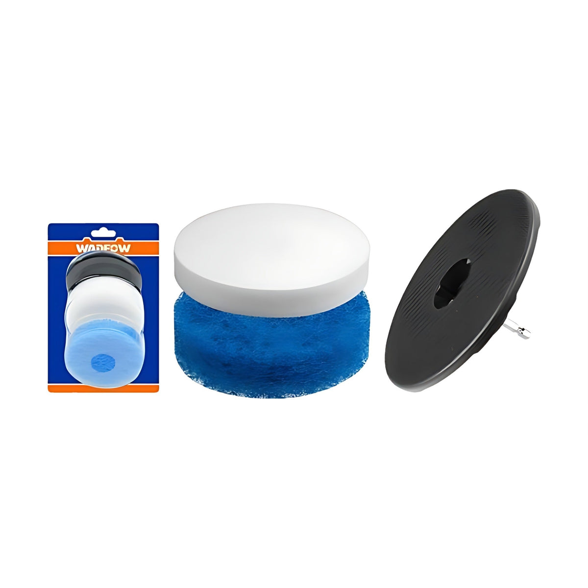 WADFOW WND4405 Drill Polishing Pad Set 3 pcs