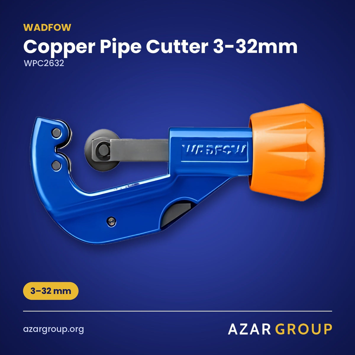 WADFOW WPC2632 Copper Pipe Cutter 3-32mm – 3–32 mm