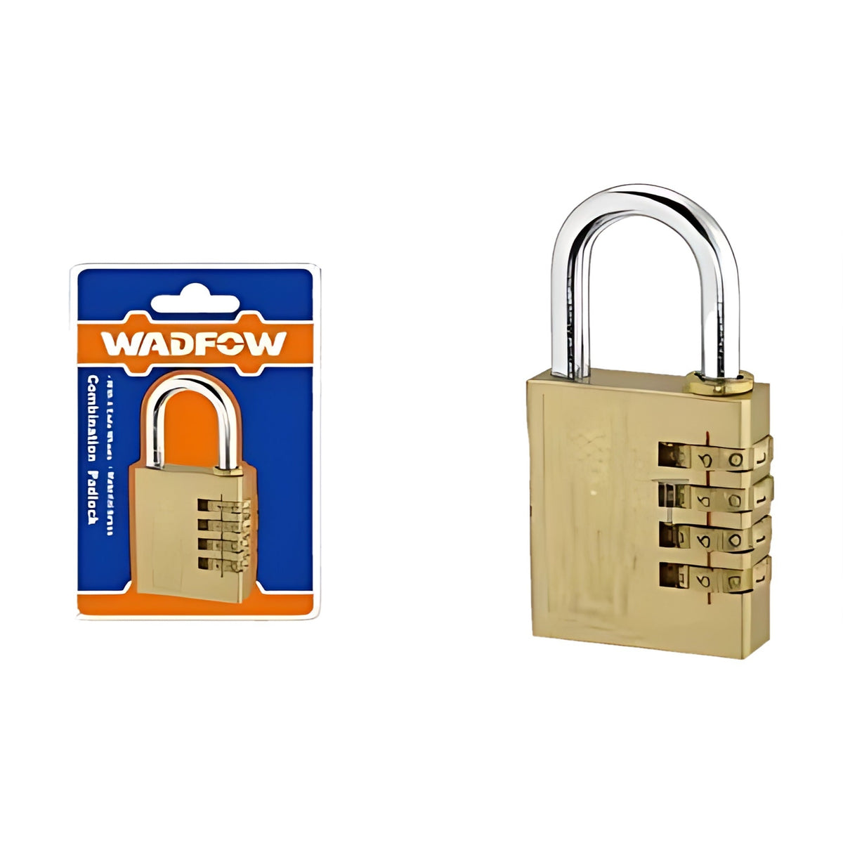 WADFOW WPD3444 Brass Combination Padlock 40mm