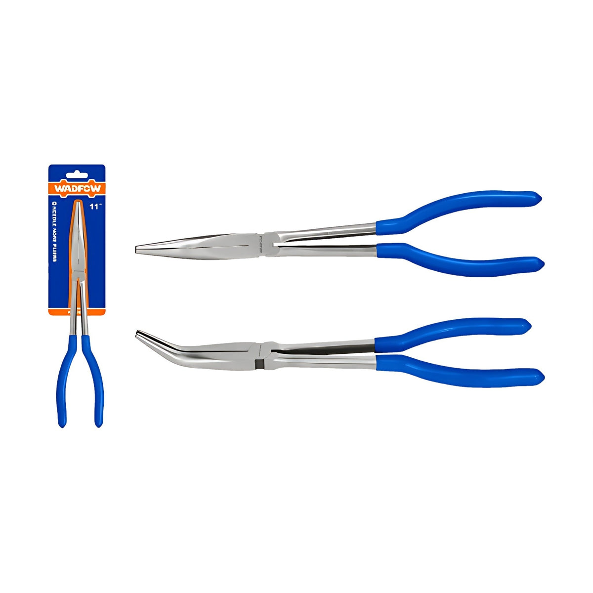 WADFOW WPL2E11 Long Reach Pliers 11" 45° Bent