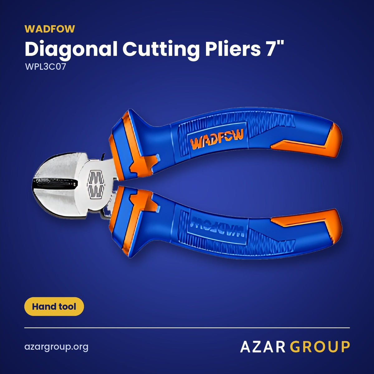 WADFOW WPL3C07 Diagonal Cutting Pliers 7" – Hand tool