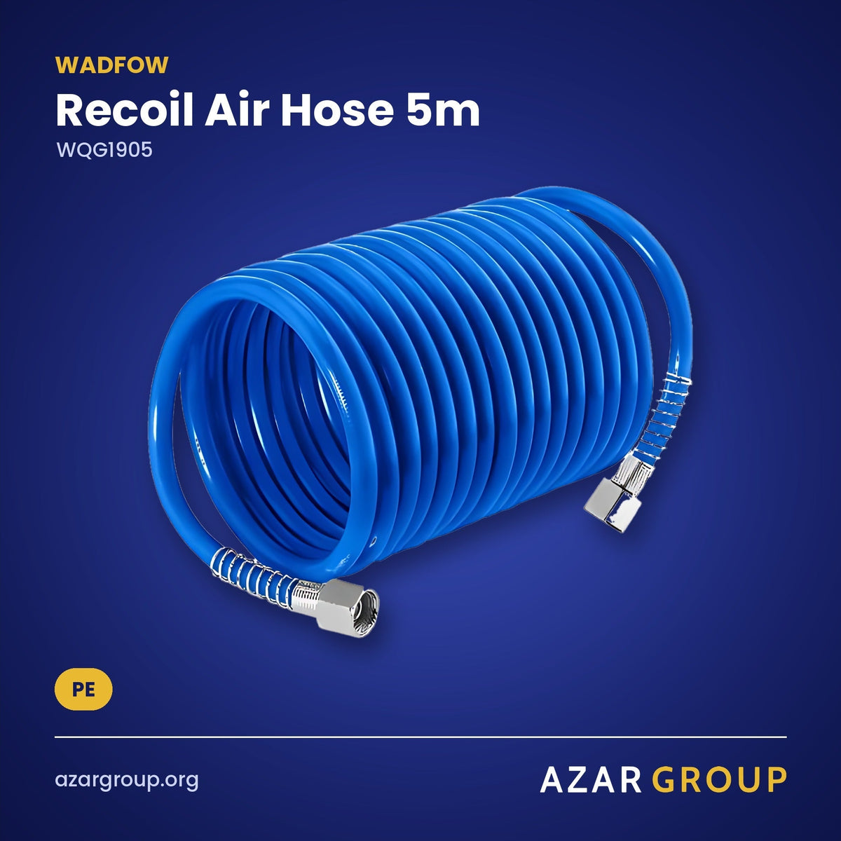 WADFOW WQG1905 Recoil Air Hose 5m – PE