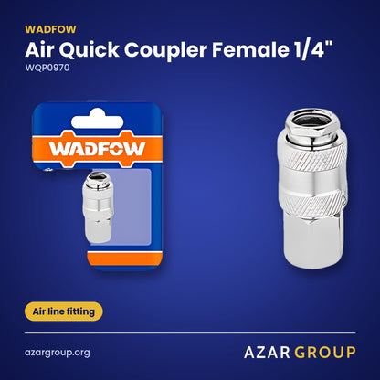 WADFOW WQP0970 Air Quick Coupler Female 1/4" – Air line fitting