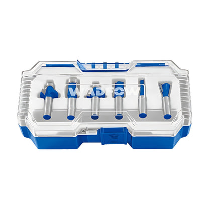 WADFOW WRKSR0106 Router Bit Set 6 pcs
