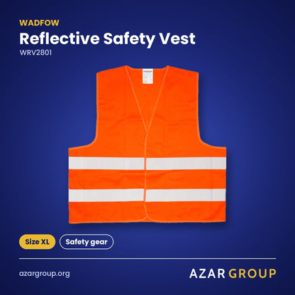 WADFOW WRV2801 Reflective Safety Vest – Size XL, Safety gear