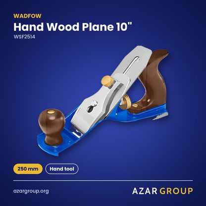 WADFOW WSF2514 Hand Wood Plane 10" – 250 mm, Hand tool