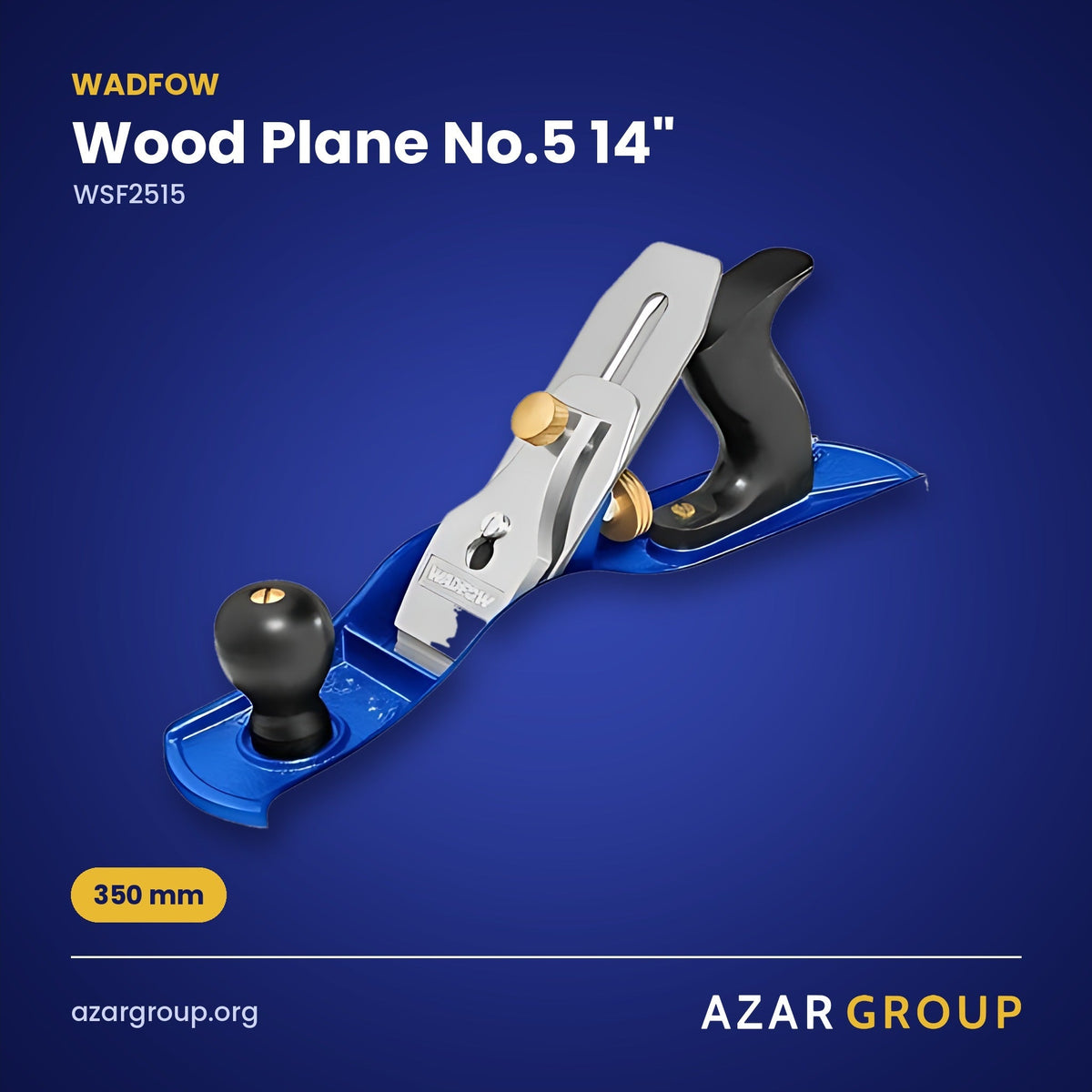 WADFOW WSF2515 Wood Plane No.5 14" – 350 mm