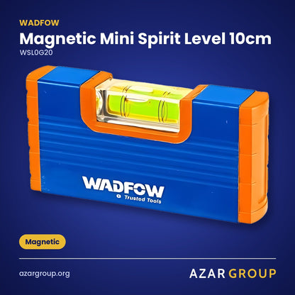 WADFOW WSL0G20 Magnetic Mini Spirit Level 10cm – Magnetic