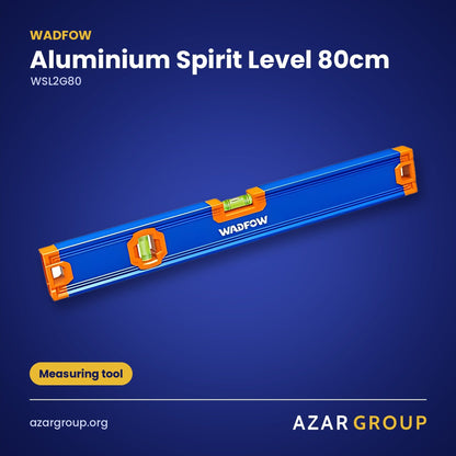 WADFOW WSL2G80 Aluminium Spirit Level 80cm – Measuring tool