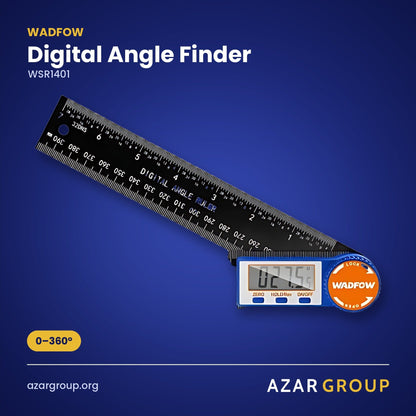 WADFOW WSR1401 Digital Angle Finder – 0–360°