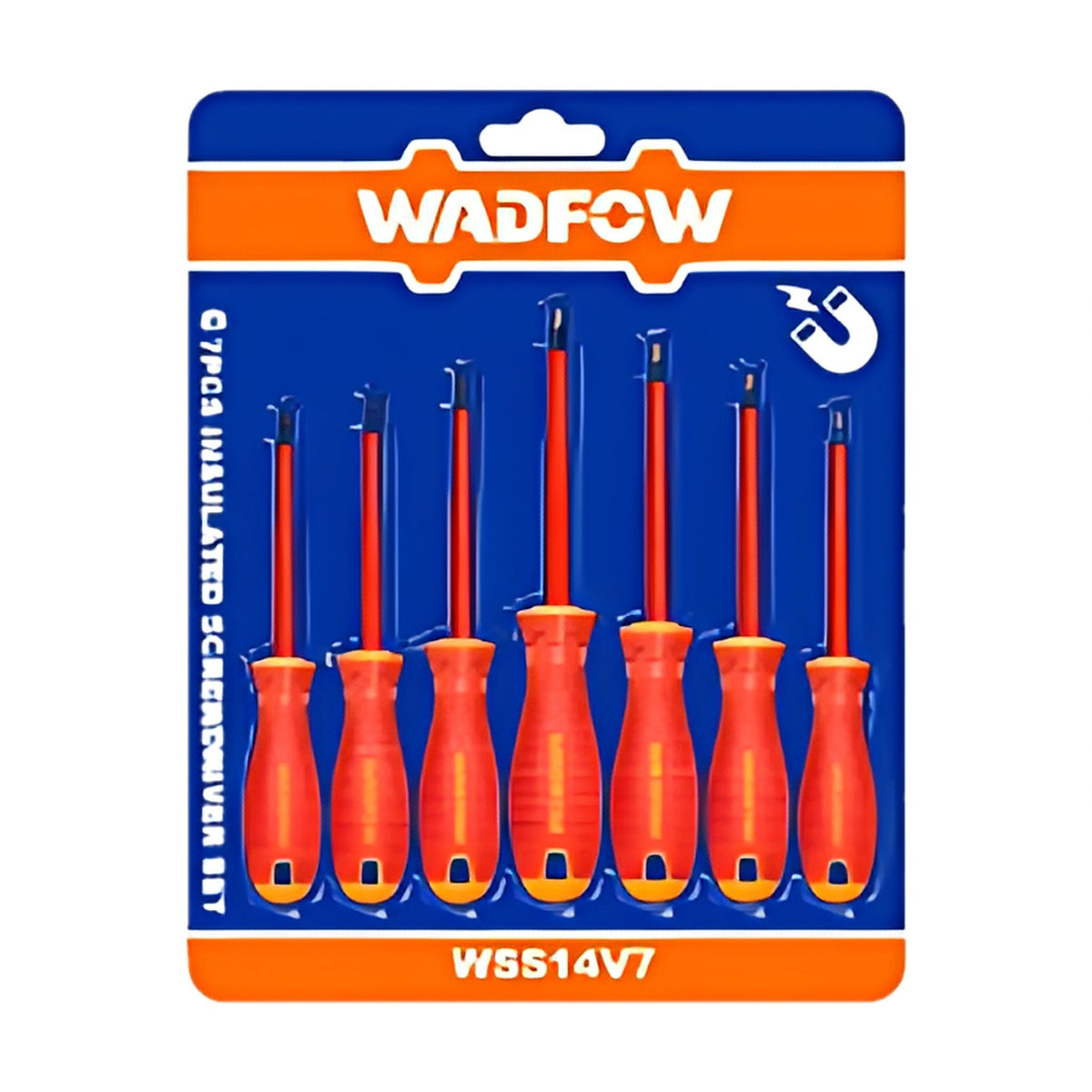 WADFOW WSS7407 Insulated Screwdriver Set 7 pcs