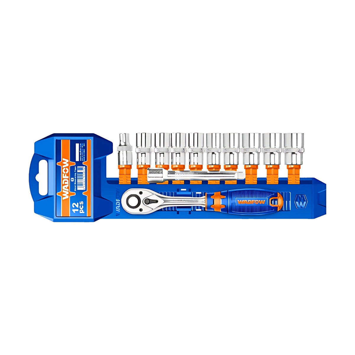 WADFOW WST3212 Socket Set 3/8" 12 pcs