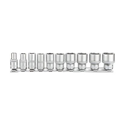 WADFOW WST4410 Socket Set 10 pcs 1/4"