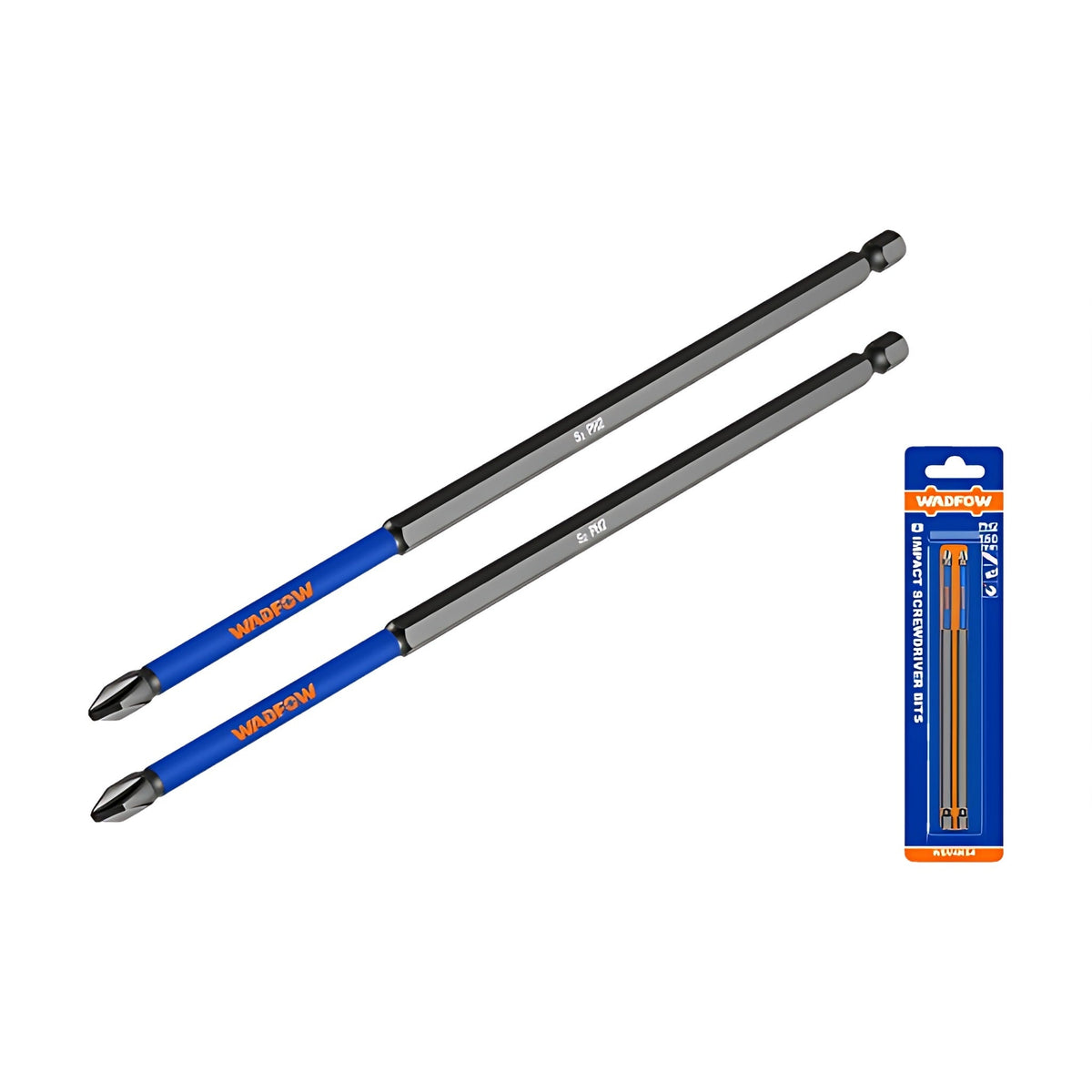 WADFOW WSV4K64 Impact Screwdriver Bit PH2 150mm