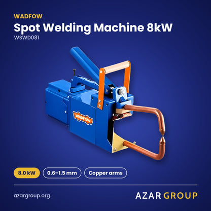 WADFOW WSWD081 Spot Welding Machine 8kW – 8.0 kW, 0.6–1.5 mm, Copper arms