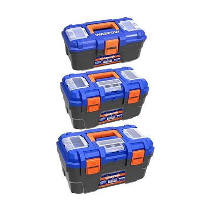 WADFOW WTB2103 Plastic Tool Box Set 3 pcs
