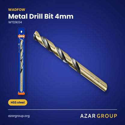 WADFOW WTD1K04 Metal Drill Bit 4mm – HSS steel