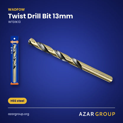 WADFOW WTD1K13 Twist Drill Bit 13mm – HSS steel