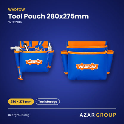 WADFOW WTG2106 Tool Pouch 280x275mm – 280 × 275 mm, Tool storage