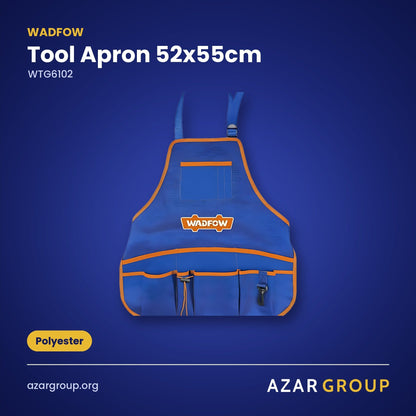 WADFOW WTG6102 Tool Apron 52x55cm – Polyester