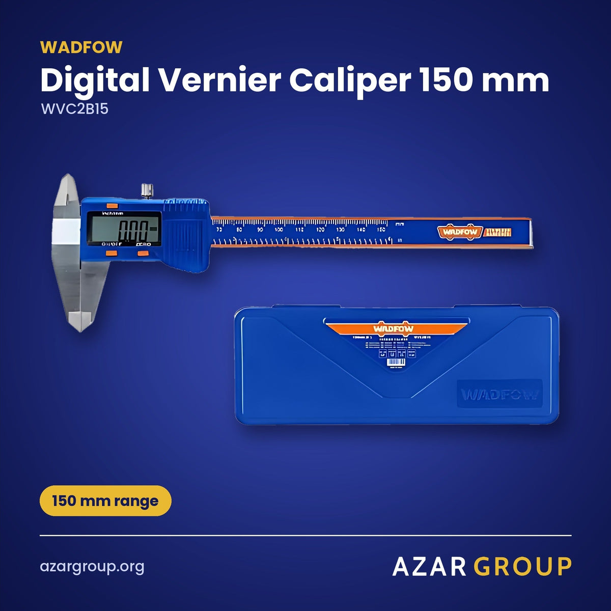 WADFOW WVC2B15 Digital Vernier Caliper 150 mm – 150 mm range