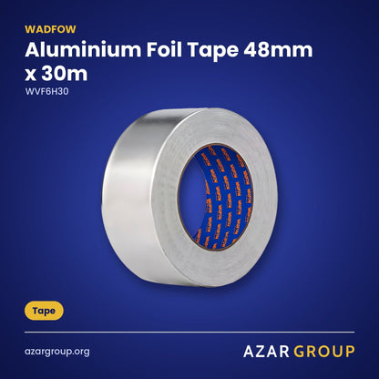 WADFOW WVF6H30 Aluminium Foil Tape 48mm x 30m – Tape