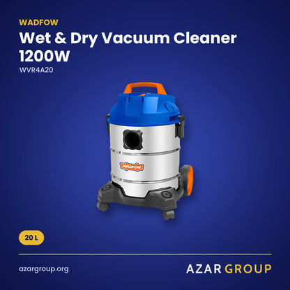 WADFOW WVR4A20 Wet & Dry Vacuum Cleaner 1200W – 20 L