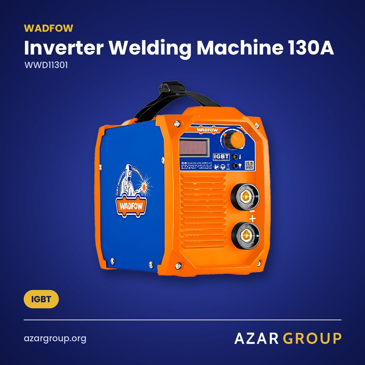 WADFOW WWD11301 Inverter Welding Machine 130A – IGBT