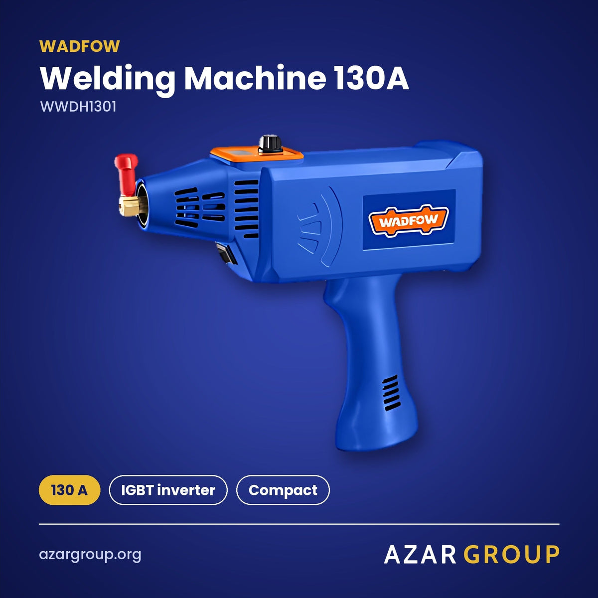 WADFOW WWDH1301 Welding Machine 130A – 130 A, IGBT inverter, Compact