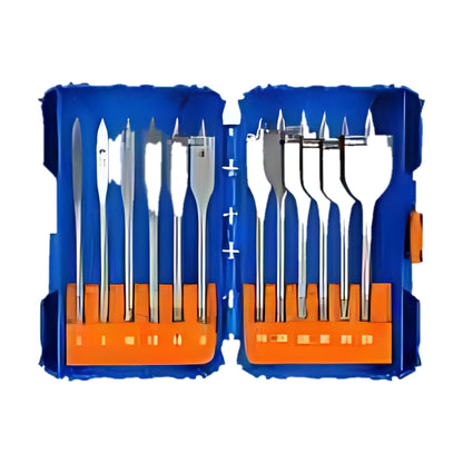 WADFOW WWF6512 Flat Wood Spade Bit Set 12 pcs