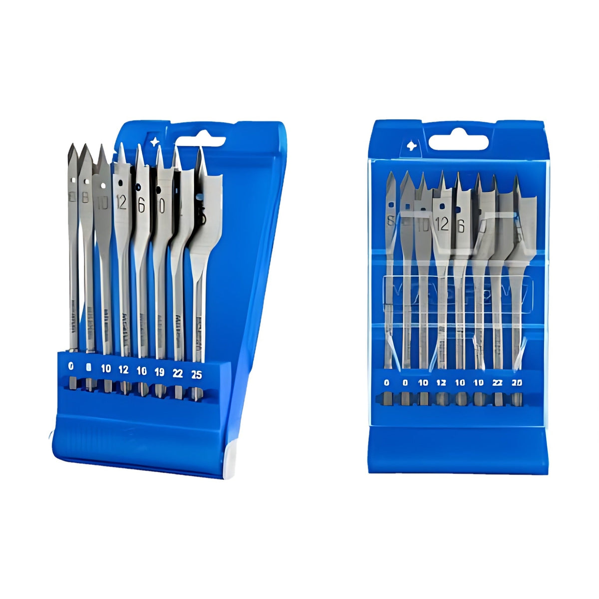 WADFOW WWF6B08 Flat Wood Spade Bit Set 8 pcs