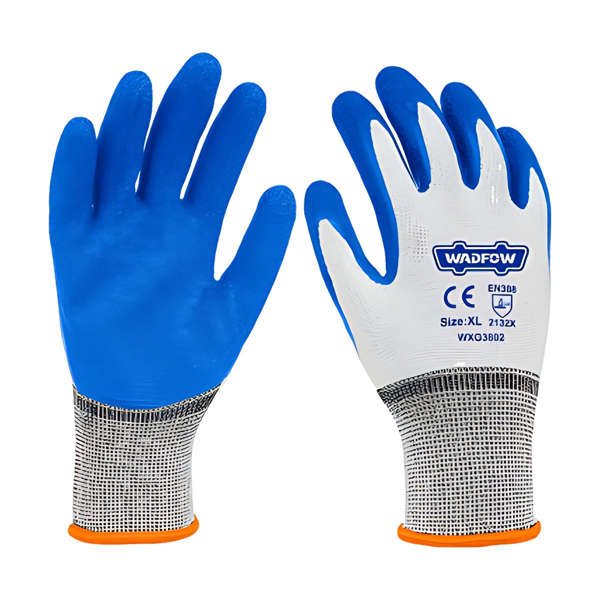 WADFOW WXG3802 Latex Coated Work Gloves XL