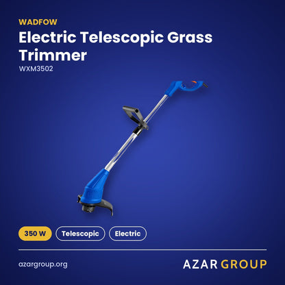 WADFOW WXM3502 Electric Telescopic Grass Trimmer – 350 W, Telescopic, Electric
