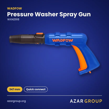 WADFOW WXN2918 Pressure Washer Spray Gun – 347 mm, Quick connect