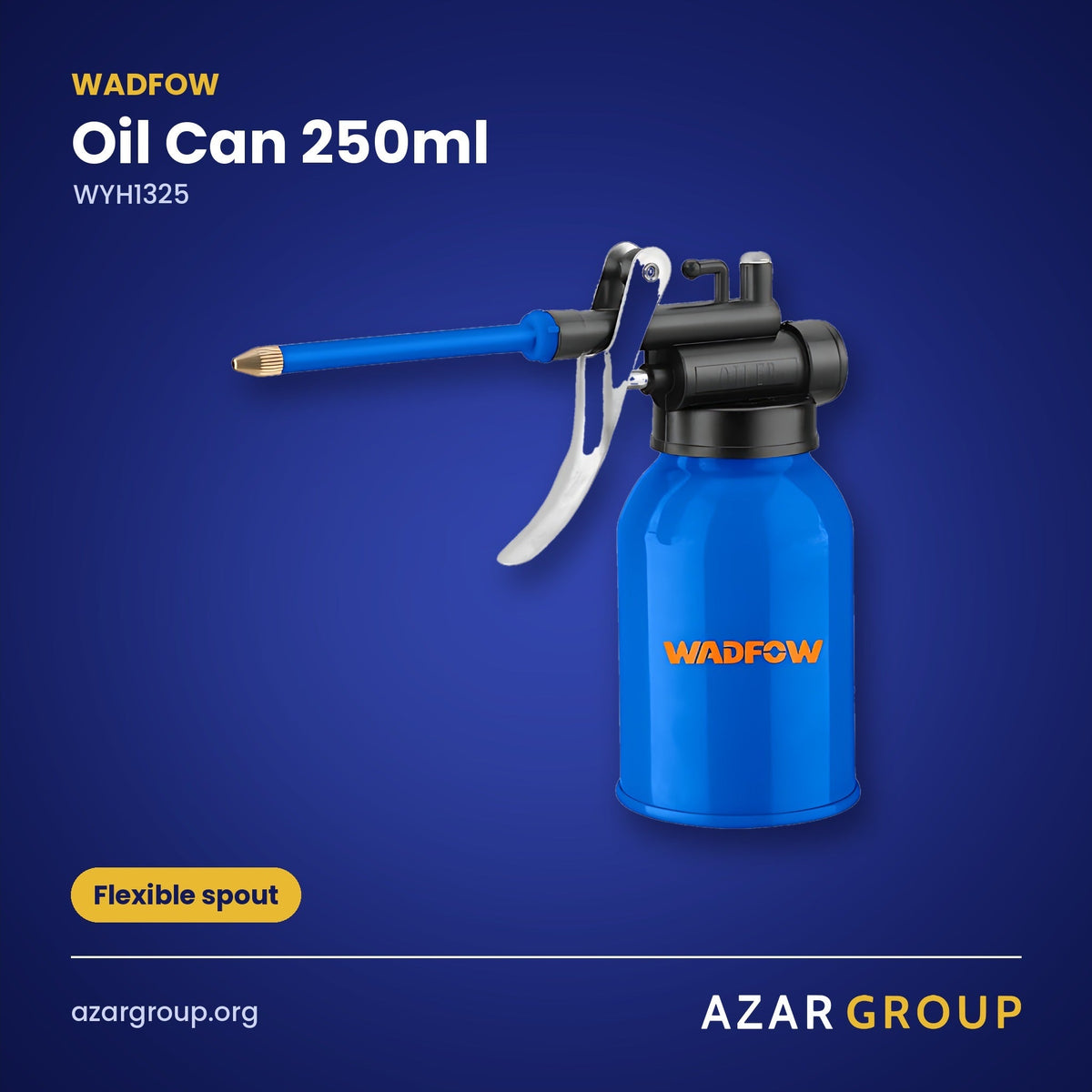 WADFOW WYH1325 Oil Can 250ml – Flexible spout