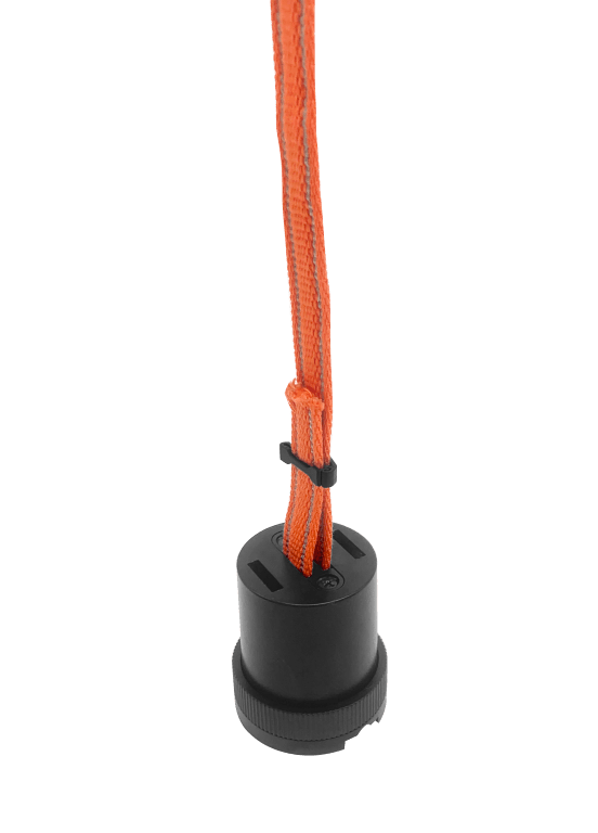 Woven Double Clip Buckle Black L26*W6*H8 - Magnetic Track LED Light - Aura Lighting - Azar Group